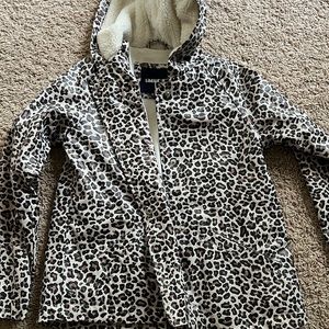 Limited Too Sherpa lined rain jacket 7/8